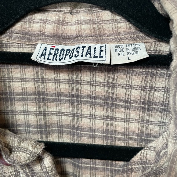 Aeropostale Long Sleeve Men’s Shirt size L - Picture 4 of 6